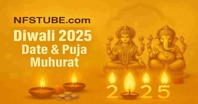 Diwali 2025 family celebrating at home with diyas and eco-friendly decor.