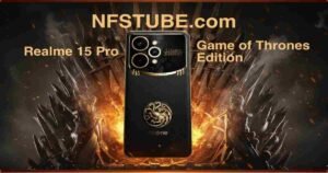 Realme 15 Pro Game of Thrones Edition 2025 – NFSTUBE.com, Dragonfire color-changing design, Iron Throne theme, ₹44,999 India launch.