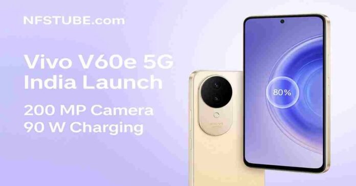 Vivo V60e 5G mobile phone Launched