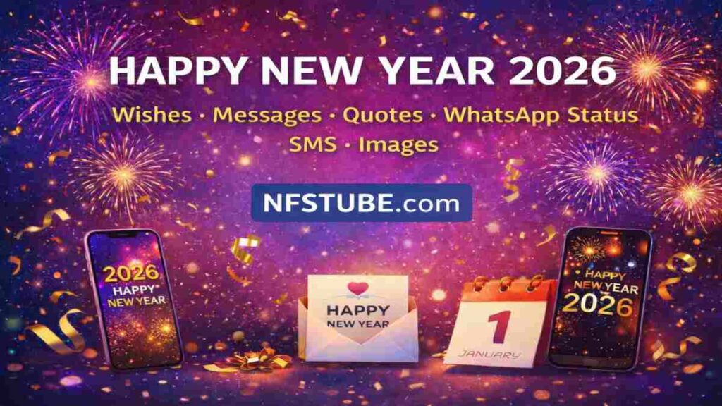 Happy New Year 2026 wishes messages quotes WhatsApp status and SMS greetings- NFSTUBE