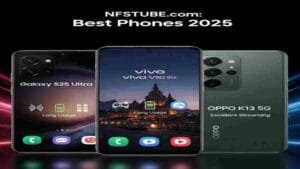 Top 3 smartphones with long battery life and camera performance in 2025 for You Tube and creators.