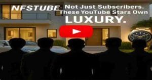 Indian YouTubers 2025 luxury lifestyle thumbnail