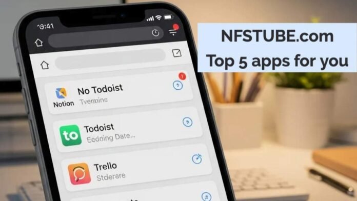 Top 5 Apps- Best productivity apps in 2025 for staying organized and boosting focus.