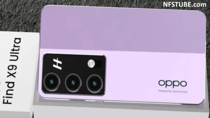 Oppo Find X9 Ultra smartphone rear design with triple camera setup and Hasselblad branding