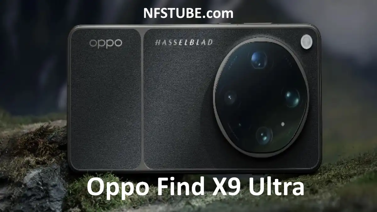 Oppo Find X9 Ultra smartphone rear design with triple camera setup and Hasselblad branding