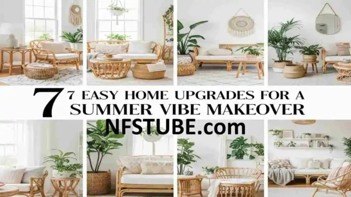 7 Budget-Friendly Summer Home Upgrades for a Fresh, Breezy Vibe