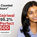 Avni Kejriwal of DPS Ranchi after securing a perfect 500 out of 500 in CBSE Class 12