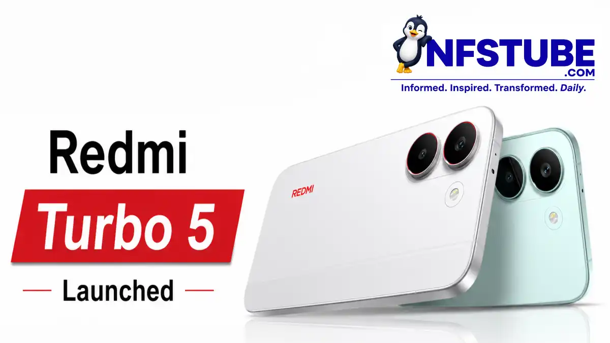 Redmi Turbo 5 smartphone launched in India with a 7,540mAh battery