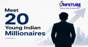 Young Indian Millionaires entrepreneurs representing a new generation of wealth creators across India's business and startup ecosystem.