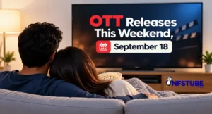 Couple watching movies together on a couch for the September 18 OTT releases