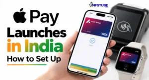 Apple Pay on iPhone and Apple Watch with an Axis Bank card for contactless payments in India